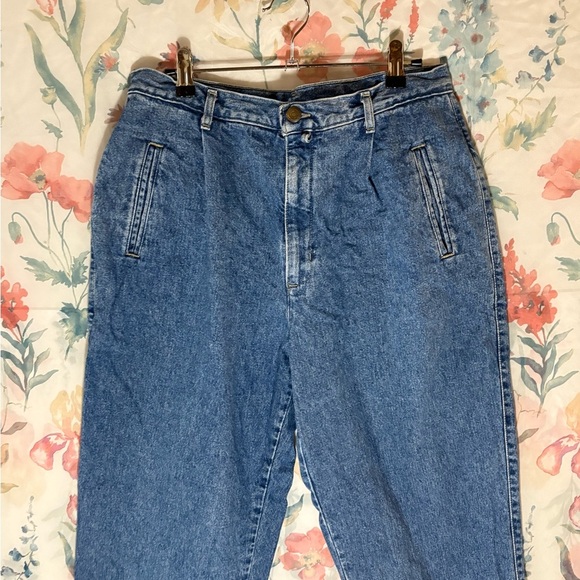 Vintage Dockers Women's High Rise Jeans - Blue - Picture 3 of 11